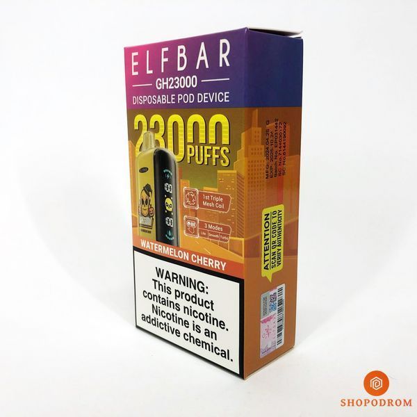 ELF BAR GH 23000 Кавун Вишня (Watermelon Cherry) gh23000-14 фото