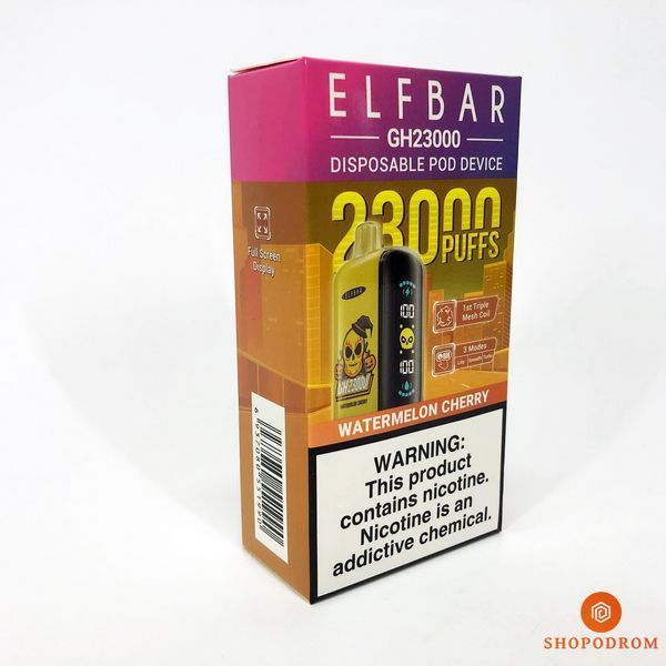 ELF BAR GH 23000 Кавун Вишня (Watermelon Cherry) gh23000-14 фото