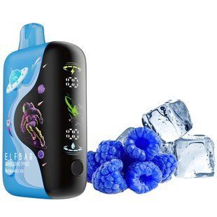 Elf Bar GH 33000 PRO Голубая Малина Лед (Blue Razz Ice) gh33000-2 фото