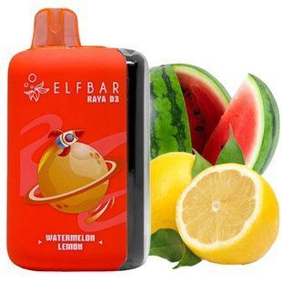 Elf Bar Raya D3 25000. Арбуз Лимон (Watermelon Lemon) rd3-25000-18 фото