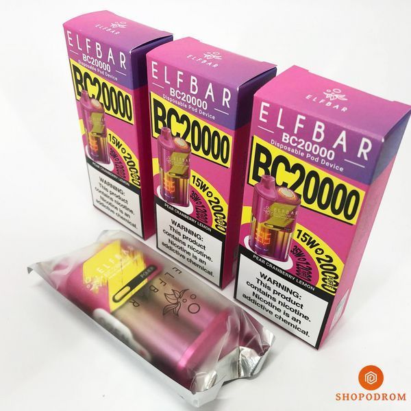 Elf Bar BC 20000 5%. Груша Журавлина Лимон (Pear Cranberry Lemon) ws99662-11 фото